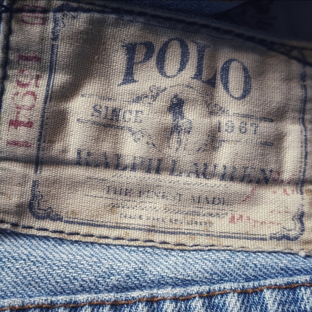 ✨✨Vintage Polo Ralph Lauren RLX Distressed Jeans